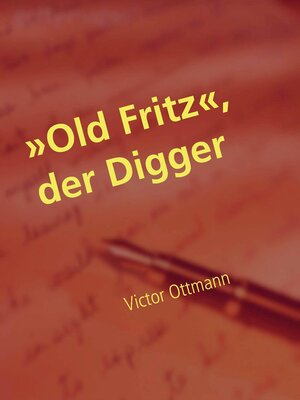 cover image of »Old Fritz«, der Digger